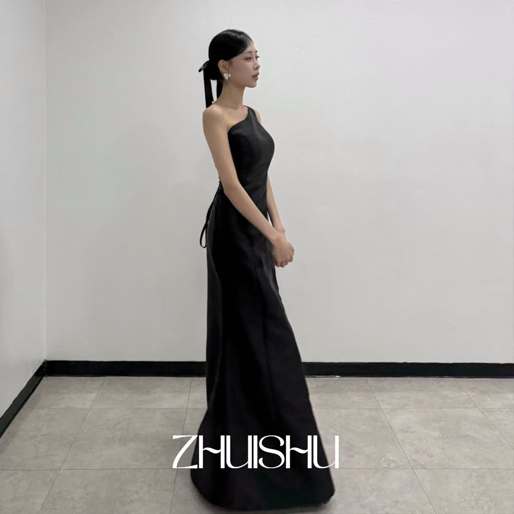 ZHUISHU Eine Schulter Schwarz  – Modern Korean Lifestyle Bewertung und Preis